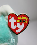 Ty Beanie Boos- Jade the Turqouise Wolf, Glitter Eyes, Great Wolf Lodge Exclusive