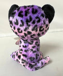 Ty Beanie Boos - Jewel the Purple Leopard, (6"), Glitter Eyes, Justice Stores