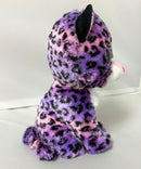 Ty Beanie Boos - Jewel the Purple Leopard, Medium (9"), Glitter Eyes, Justice Stores
