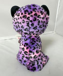 Ty Beanie Boos - Jewel the Purple Leopard, Medium (9"), Glitter Eyes, Justice Stores