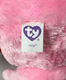 Ty Beanie Boos - Julep the Valentine Monkey, Medium (8"), Solid Eyes