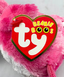 Ty Beanie Boos - Juliet the Penguin, Glitter Eyes, Valentine's Day