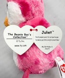 Ty Beanie Boos - Juliet the Penguin, Glitter Eyes, Valentine's Day