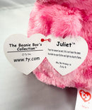 Ty Beanie Boos - Juliet  the Penguin, Medium, Glitter Eyes, Valentine's Day, Medium size