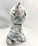 Ty Beanie Boos - Kiki the Cat, Medium, Glitter Eyes, Medium size
