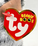 Ty Beanie Boos - Kiki the Cat, Medium, Glitter Eyes, Medium size