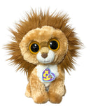 Ty Beanie Boos - King the Lion, Medium (10"), Solid Eyes