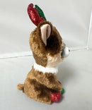 Ty Beanie Boos - Kinley the Christmas Reindeer, (7"), Glitter Eyes