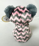 Ty Beanie Boos - Kora the Pink Chevron Koala Bear, (6"), Glitter Eyes, Claire's Exclusive
