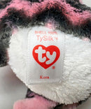 Ty Beanie Boos - Kora the Pink Chevron Koala Bear, (6"), Glitter Eyes, Claire's Exclusive