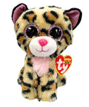 Ty Beanie Boos - Lacey the Leopard, Glitter Eyes, Claire's