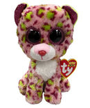 Ty Beanie Boos - Lainey the Leopard, Glitter Eyes