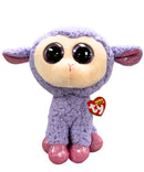 Ty Beanie Boos - Lavender the Sheep, Medium, Glitter Eyes, Easter, Spring, Medium size