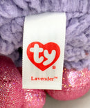 Ty Beanie Boos - Lavender the Sheep, Medium, Glitter Eyes
