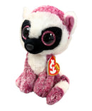 Ty Beanie Boos - LeeAnn the Lemur, Glitter Eyes