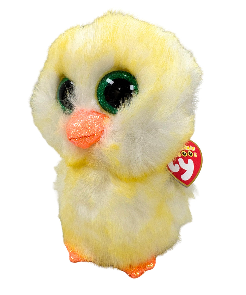 Ty Beanie Boos - Lemon Drop the Chick, Glitter Eyes, Easter, Spring