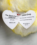 Ty Beanie Boos - Lemon Drop the Chick, Glitter Eyes, Easter, Spring