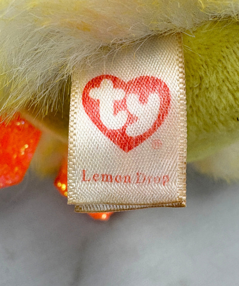 Ty Beanie Boos - Lemon Drop the Chick, Glitter Eyes, Easter, Spring