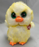 Ty Beanie Boos - Lemon Drop the Chick, Medium, Glitter Eyes, Easter, Spring, Medium size