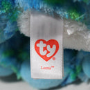 Ty Beanie Boos - Leona the Blue Leopard, Medium (9"), Glitter Eyes