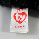 Ty Beanie Boos - Licorice the Cat, Glitter Eyes