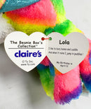 Ty Beanie Boos - Lola the Dog, Glitter Eyes, Claire's