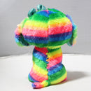 Ty Beanie Boos - Lola the Rainbow Dog, Medium (9"), Glitter Eyes, Claire's Exclusive