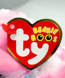 Ty Beanie Boos - Lollipop the Bunny, Medium, Glitter Eyes