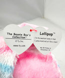 Ty Beanie Boos - Lollipop the Bunny, Medium, Glitter Eyes