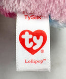 Ty Beanie Boos - Lollipop the Bunny, Medium, Glitter Eyes