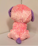 Ty Beanie Boos - London the Pink Dog, Large (15"), Glitter Eyes, Claire's Exclusive