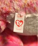 Ty Beanie Boos - London the Pink Dog, Large (15"), Glitter Eyes, Claire's Exclusive
