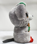 Ty Beanie Boos - Mac the Christmas Mouse, Medium (10"), Glitter Eyes