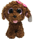 Ty Beanie Boos- Maddie the Dog, Glitter Eyes, Claire's Exclusive