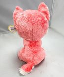 Ty Beanie Boos - Maggie the Wolf, Medium, Glitter Eyes, Great Wolf Lodge, Great Wolf Lodge, Medium size