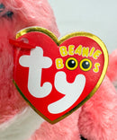 Ty Beanie Boos - Maggie the Wolf, Medium, Glitter Eyes, Great Wolf Lodge, Great Wolf Lodge, Medium size