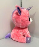 Ty Beanie Boos - Magic the Pink Unicorn, Large (16"), Glitter Eyes, Justice Stores