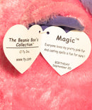 Ty Beanie Boos - Magic the Pink Unicorn, Large (16"), Glitter Eyes, Justice Stores