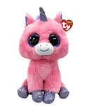 Ty Beanie Boos - Magic the Pink Unicorn, (9"), Glitter Eyes