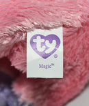 Ty Beanie Boos - Magic the Pink Unicorn, Solid Eyes