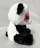 Ty Beanie Boos - Mandy the Valentine Panda Bear, Medium (8"), Glitter Eyes