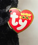 Ty Beanie Boos - Mandy the Valentine Panda Bear, Medium (8"), Glitter Eyes