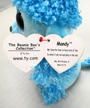 Ty Beanie Boos - Mandy the Poodle, Glitter Eyes