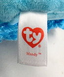 Ty Beanie Boos - Mandy the Poodle, Glitter Eyes