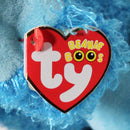 Ty Beanie Boos - Mandy the Blue Poodle, Medium (9"), Glitter Eyes