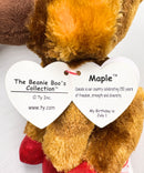 Ty Beanie Boos - Maple the Moose, Glitter Eyes, Canada