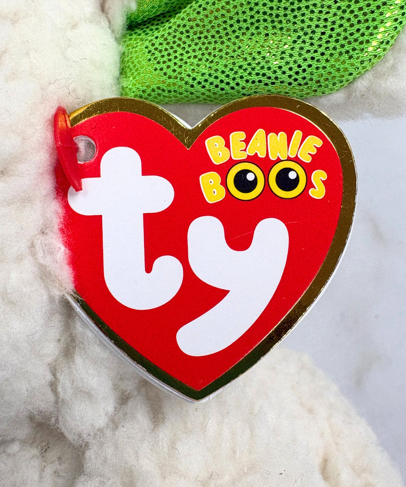 Ty Beanie Boos - Mary the Lamb, Glitter Eyes, Spring, Easter
