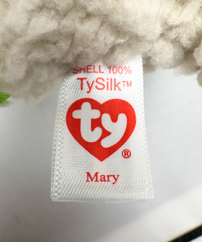 Ty Beanie Boos - Mary the Lamb, Glitter Eyes, Spring, Easter