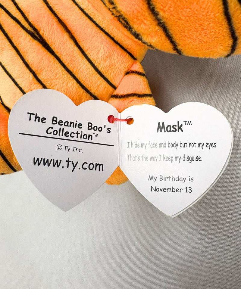 Ty Beanie Boos - Mask the Mummy, Glitter Eyes, Halloween