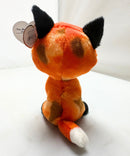 Ty Beanie Boos - Meadow the Orange Fox, (7"), Glitter Eyes